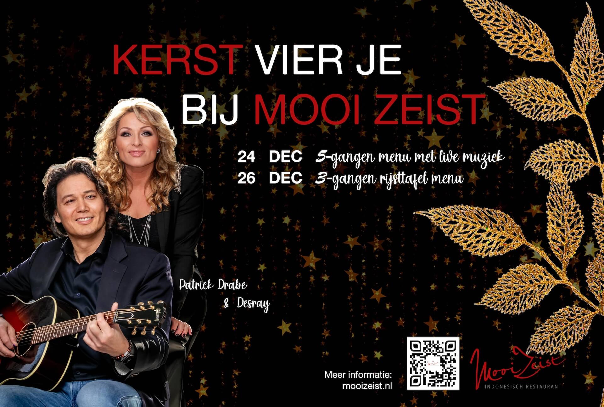 Banner kerst 2024 mooi zeist